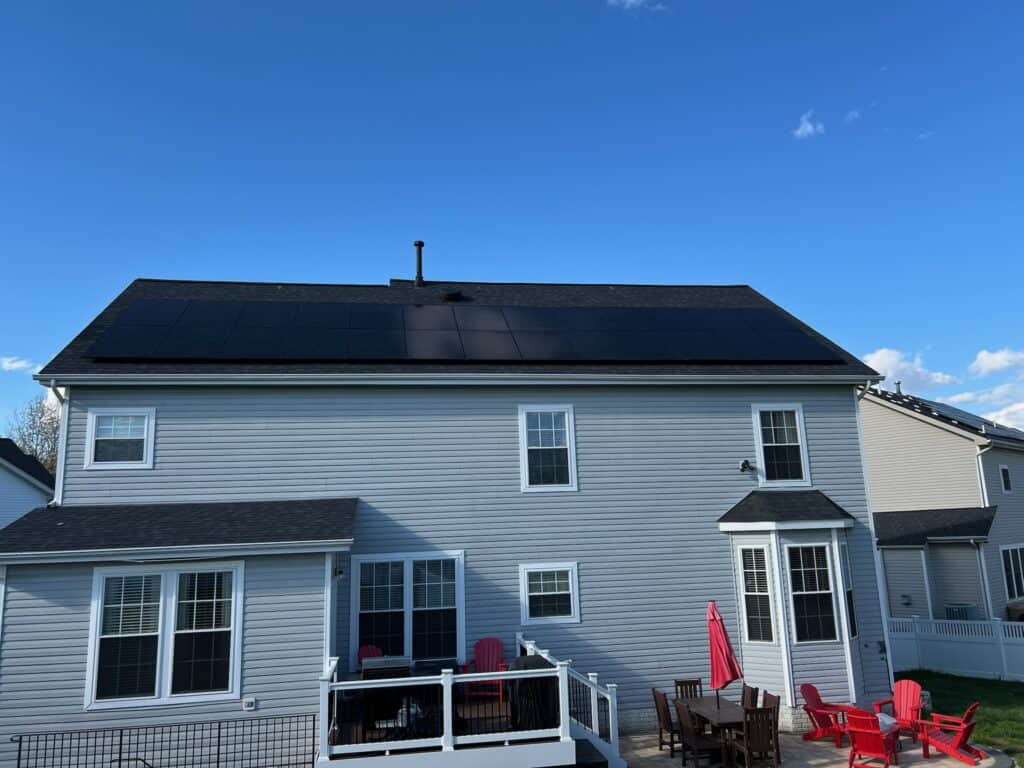 Professional solar company in Parole, MD installing rooftop solar panels