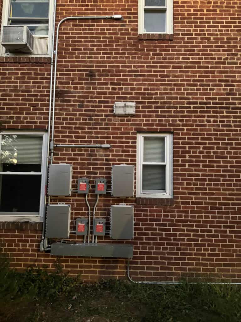 Professional solar battery installation in Perry Hall, MD setting up reliable home energy storage